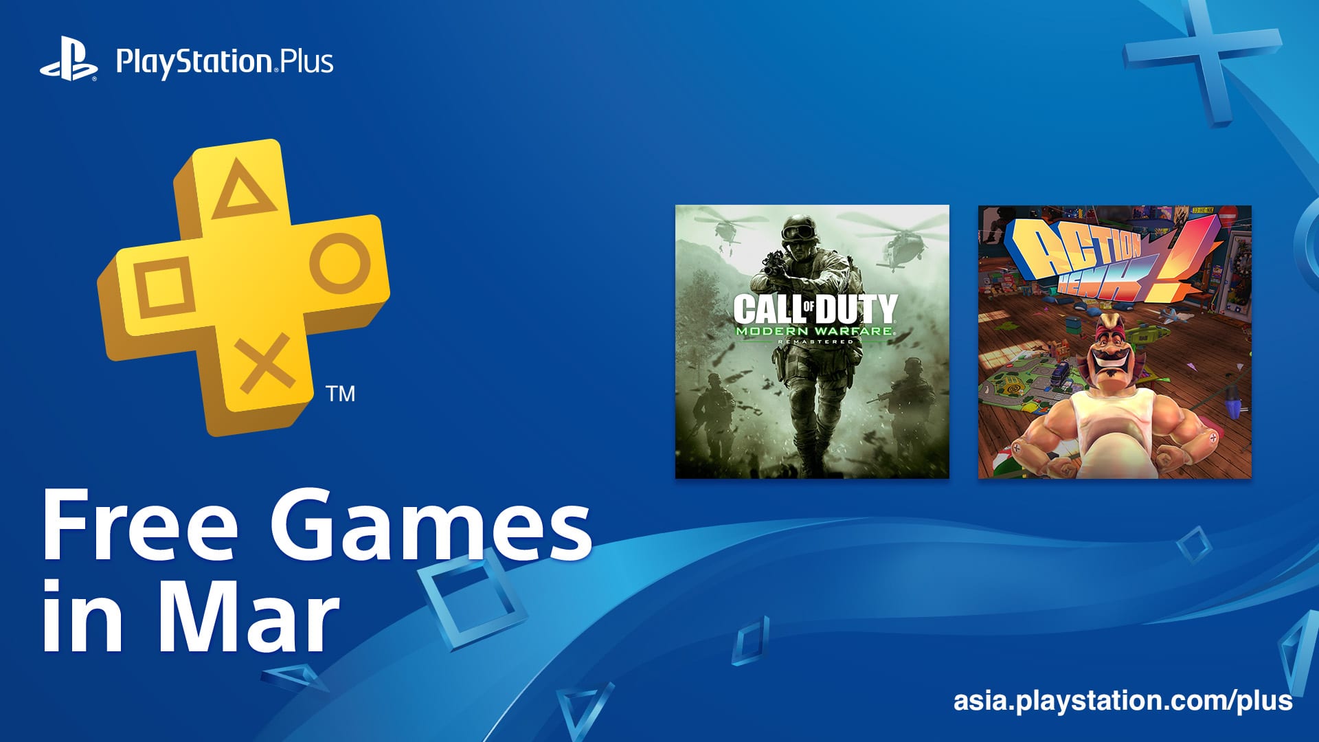 PS Plus March 2019 Games