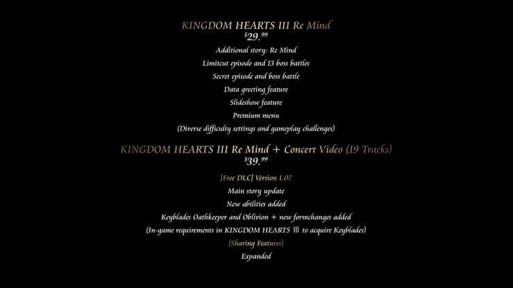 Kingdom Hearts III ReMIND