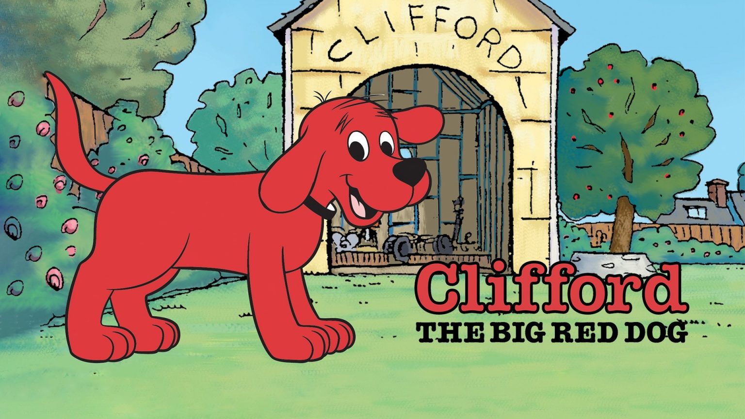 clifford the big red dog ball