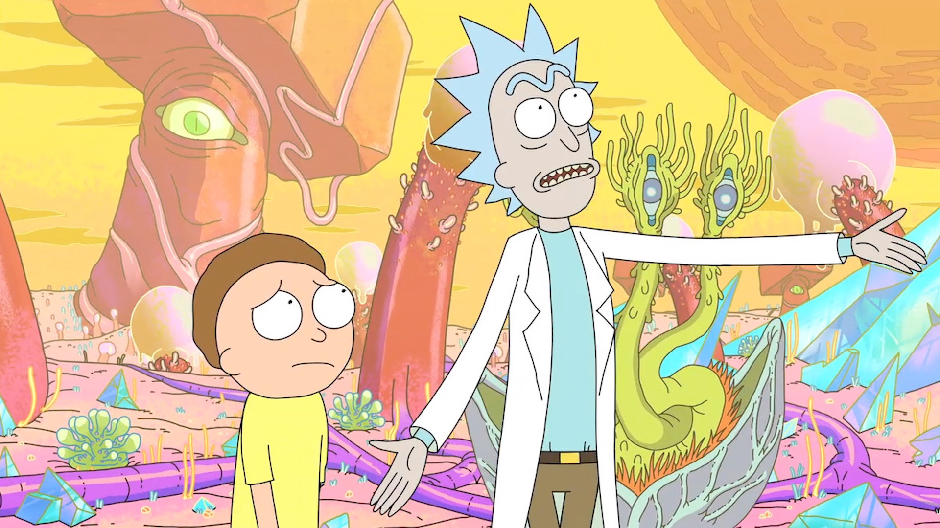 Best Action Series To Watch on Hulu rick and morty