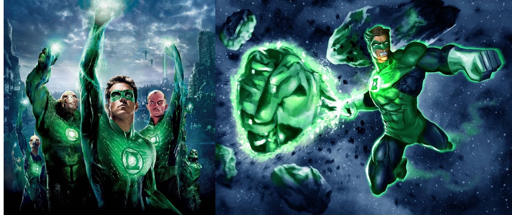10 DC Character Who Can fight Spider-man green lanterns