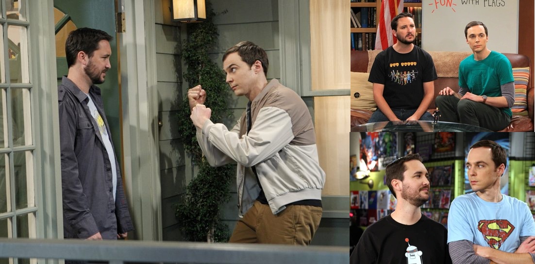 Top 10 Biggest Rivalries In TV Series: Sheldon Cooper and Wil Wheaton (The Big Bang Theory)