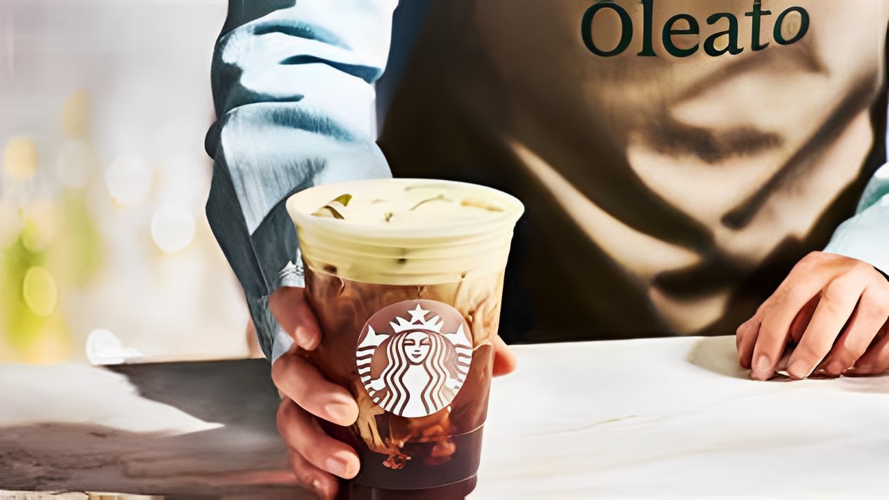 Starbucks Oleato coffee