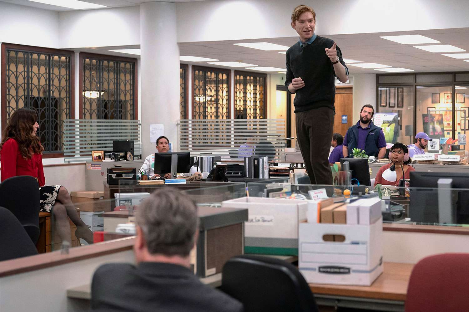 John Krasinski Passes the Torch to Domhnall Gleeson as The Office Spinoff The Paper Sets September Debut