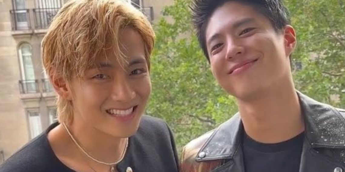 BTS’s V and Park Bo Gum Celebrate Friendship with Stylish Night Out in Paris