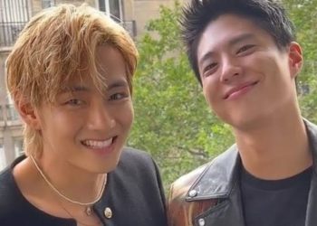 BTS’s V and Park Bo Gum Celebrate Friendship with Stylish Night Out in Paris